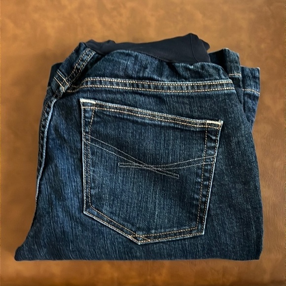 Gap Maternity Jeans Full Panel Stretch Size 27 - Picture 3 of 16